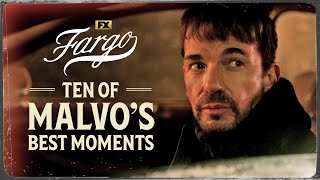 Ten of Malvos Best Moments  Fargo  FX [upl. by Jobi]