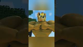 Muscular cat 🐱 shorts minecraft [upl. by Farny]