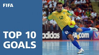 TOP 10 GOALS  FIFA Futsal World Cup Thailand 2012 [upl. by Eltsirk649]