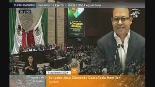 Sí es posible construir un México justo próspero y en paz Sen Clemente Castañeda MC [upl. by Esir]