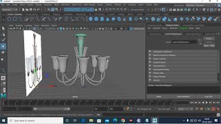 Maya Tutorials Learn 3D Modeling a Stylish Chandelier from Scratch in Maya [upl. by Hallette880]