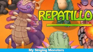 How to Breed REPATILLO on Fire Haven Island  My Singing Monsters [upl. by Deanne427]