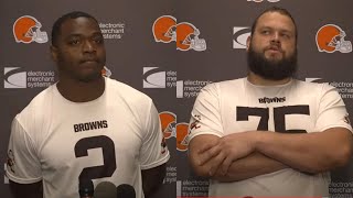 Amari Cooper and Joel Bitonio Press Conferences  October 10th 2024 [upl. by Tai]