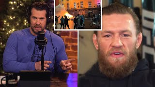 quotIreland Were At Warquot  Conor McGregor Investigated for Hate Speech [upl. by Ansley]