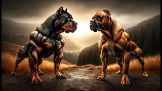 Guardian Giants Cane Corso vs Presa Canario Which Breed Protects Best [upl. by Mintz]