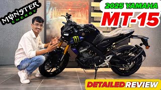 2024 New Yamaha MT 15 Monster Edition Version 20 Launched Detailed Review  PriceMileage amp Update [upl. by Ecinom]