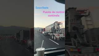 Puesto de control militar centinela 121124 mexico military sedena trucking kenworth [upl. by Rao]