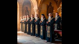 Uplifting Orhodox Hymn sung by monks Symphonically Orchestrated [upl. by Anerul461]