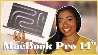 MACBOOK PRO M3 14INCH UNBOXING [upl. by Lenoil]