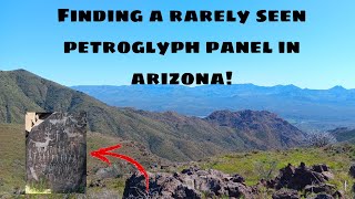 Finding a rarely seen and beautiful petroglyph panel [upl. by Porty287]