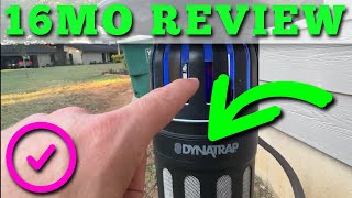 DynaTrap DT1050SR Mosquito amp Flying Insect Trap Review [upl. by Ynohta172]