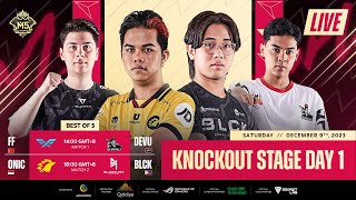 LIVE  IKAUNANG ARAW  M5 World Championship Knockout Stage  PH [upl. by Izmar]