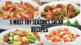 5 MUST TRY SEASONS SALAD RECIPES TO KEEP [upl. by Snilloc]