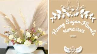 How to make a pampas grass arrangement [upl. by Voss]