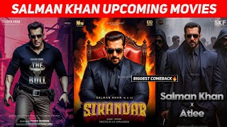 Salman Khan Upcoming Movies 202526  Salman Khan Upcoming Films 202420252026 List amp Release Dates [upl. by Dressel]