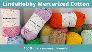 LindeHobby Mercerized Cotton [upl. by Dorweiler]