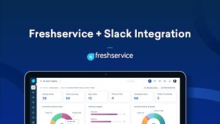 Freshservice  Slack Integration [upl. by Milicent]