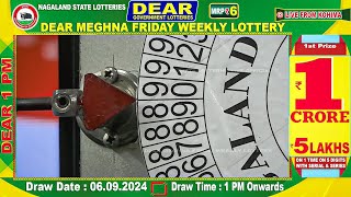 LOTTERY LIVE DEAR LOTTERY SAMBAD 1PM LIVE DRAW TODAY 06092024  Will You Are the Next Crorepati [upl. by Oringas]