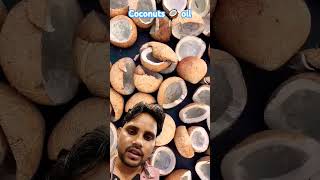 Coconuts oil making food streetfood coconutoil fruit shortstrending reaction [upl. by Kerekes518]