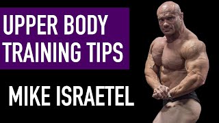 DR MIKE ISRAETEL How To Train Chest Back Shoulders Arms [upl. by Odel]