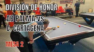 11ª J DIV HONOR AB PALMA vs C CARTAGENA  M 2  T 202324 [upl. by Ely297]