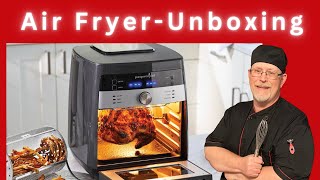 Unboxing the Best Pampered Chefs Deluxe Air Fryer Revealed [upl. by Fonzie422]