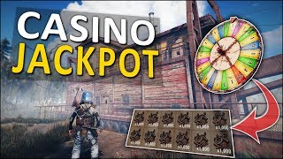 WINNING the JACKPOT at the BANDIT CASINO  Rust Solo Survival 2 [upl. by Zachary]