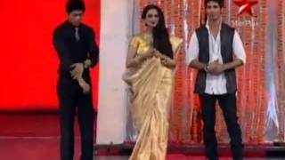 new year in bollywood all star in rekha best performing with shahrukh khan [upl. by Nylinej]