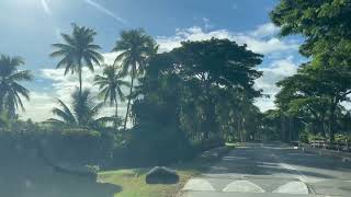 Denarau Island drive towards Sofitel  front view Nadi Fiji [upl. by Erodavlas]