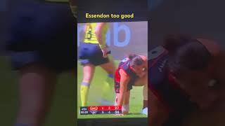 Game over essendonfc too good for goldcoastsuns in aflw game aflplay aflwomens sports footy [upl. by Bowers495]