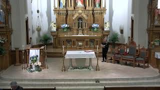 St Peter Catholic Parish Mass Saturday April 20th 2024 5pm [upl. by Marlene]