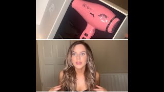 PARLUX AYLON REVIEW WITH BOHO WAVY BLOWDRY TUTORIAL [upl. by Itaws]