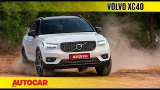 Volvo XC40  India Drive Review  Autocar India [upl. by Atsyrk270]