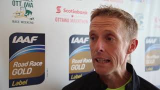 Eric Gillis aiming for third Canadian mens 10K road race championship [upl. by Eiramrebma]