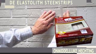 Elastolith de enige flexibele steenstrips voor buiten en binnen [upl. by Granniah]