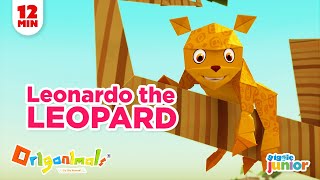 Episode 16 FUN CARTOON FOR KIDS  LEONARDO THE HYPER YOUNG LEOPARD CAT NAP [upl. by Novaelc]