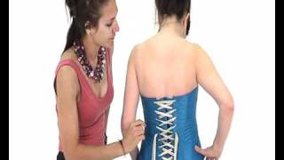 How to Lace a Corset  Simply Be [upl. by Mauldon297]