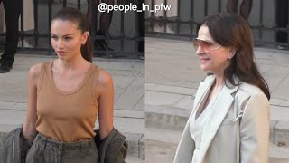 Thylane Blondeau amp Juliette Binoche  Kenzo Menswear SS25 fashion show in Paris  19062024 [upl. by Palmore]