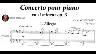 Moritz Moszkowski  Piano Concerto No 1 Op 3 1874 [upl. by Helsa]