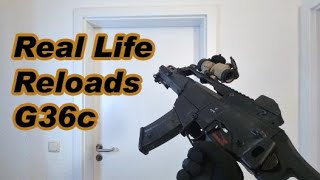 Real Life Reloads  G36c [upl. by Namyl]