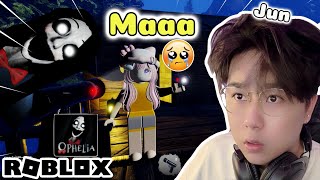 Roblox  Lạc vào nơi kinh dị Jun với Uni sợ hãi  Kinh Sách chapter 1 [upl. by Hareemas]