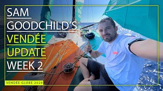 Vendée Globe 2024 Sam Goodchild exclusive  I cant cover 40 boats  Yachting World [upl. by Ulu]