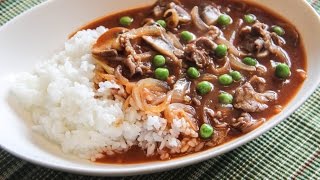 Hayashi Rice Recipe  Japanese Cooking 101 [upl. by Nysilla126]