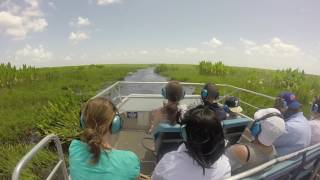 Port Canaveral Orlando Airboat Tour [upl. by Ahsaeym468]