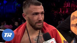 Vasiliy Lomachenko on Beating Commey Wants George Kambosos Jr Says quotI Will be Undisputed Champion [upl. by Lenoj]