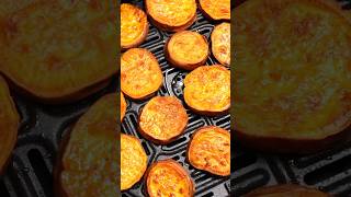 Air Fryer Roasted Sweet Potato Slices Recipe airfryer airfryerrecipes easyrecipe foodshorts [upl. by Eilasor]