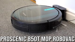 Proscenic 850T Smart Mop Robovac [upl. by Drarej]