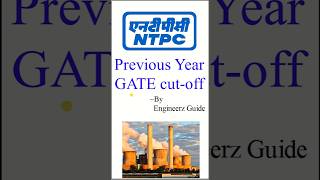 NTPC EET Previous Year Cutoff  NTPC GATE Cutoff  psujobsthroughgate psugatecutoff psujobs [upl. by Ecahc]