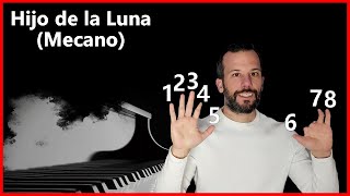 Mecano  Hijo de la luna Piano [upl. by Farly]