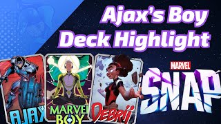 Ajax amp Marvel Boy get TOXIC  Marvel SNAP Deck Highlight [upl. by Kendre]